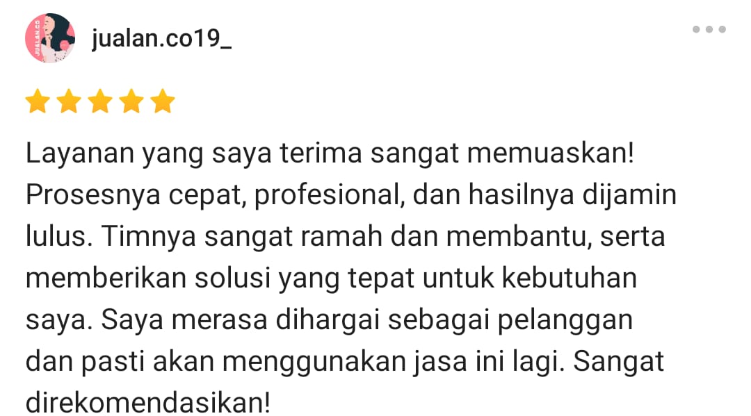Testimoni (6) Testimoni (6)